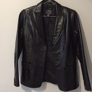 Gap Women’s Leather Blazer